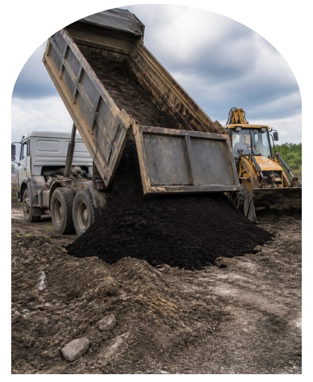 Завоз чернозема в Туймазы с доставкой для участка и сада